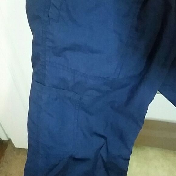 XS Peaches Fitted Scrubs Set Navy - Picture 7 of 8